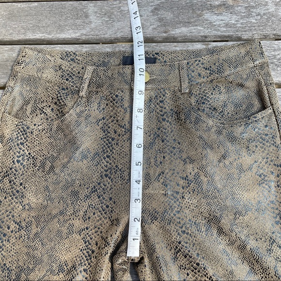 FATE High Rise Snake Print Pants Style FC-518 Size Small - Picture 9 of 15